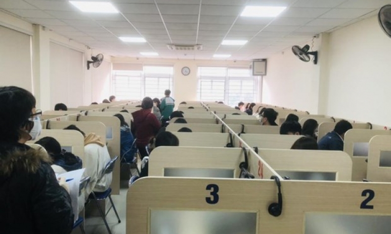 Trên 1.100 thí sinh thi đánh giá năng lực đợt 1 của ĐH Quốc gia Hà Nội