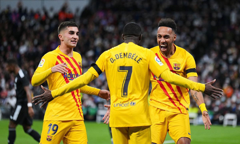 Barcelona thắng Real Madrid 4-0 ngay tại thánh địa Bernabeu