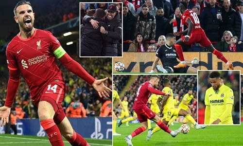 Liverpool đặt một tay vào tấm vé chung kết C1