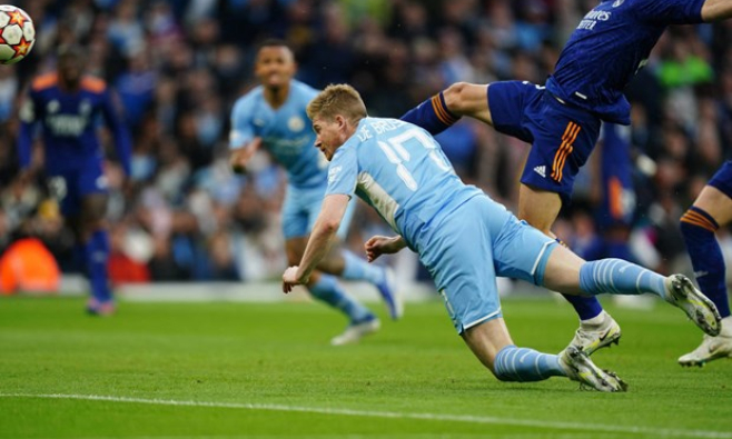 Benzema và De Bruyne lập kỷ lục sau trận cầu lịch sử Champions League