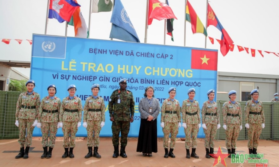 Tham gia gìn giữ hòa bình Liên hợp quốc tạo thế và lực mới cho hội nhập