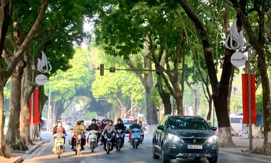 Ngày 9/4: Bắc Bộ lạnh về đêm và sáng, Nam Bộ mưa dông