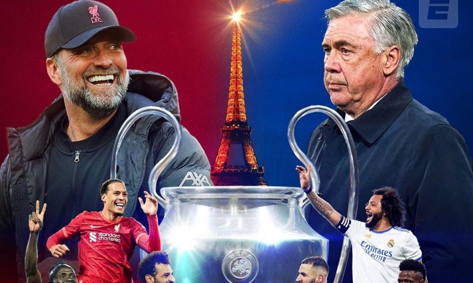 Chung kết Champions League: Real Madrid 'đại chiến' Liverpool