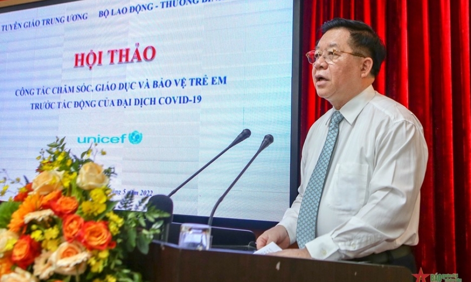 Chăm sóc, giáo dục và bảo vệ trẻ em trước tác động của đại dịch Covid-19