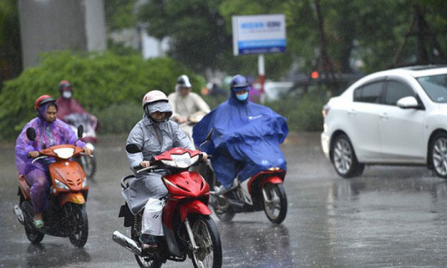 Ngày 6/5, mưa dông nhiều nơi trên cả nước, đề phòng lốc sét, gió giật mạnh
