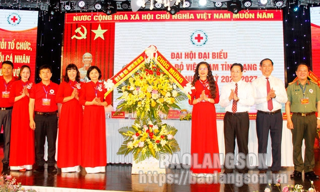 Đại hội đại biểu Hội Chữ thập đỏ tỉnh nhiệm kỳ 2022 - 2027