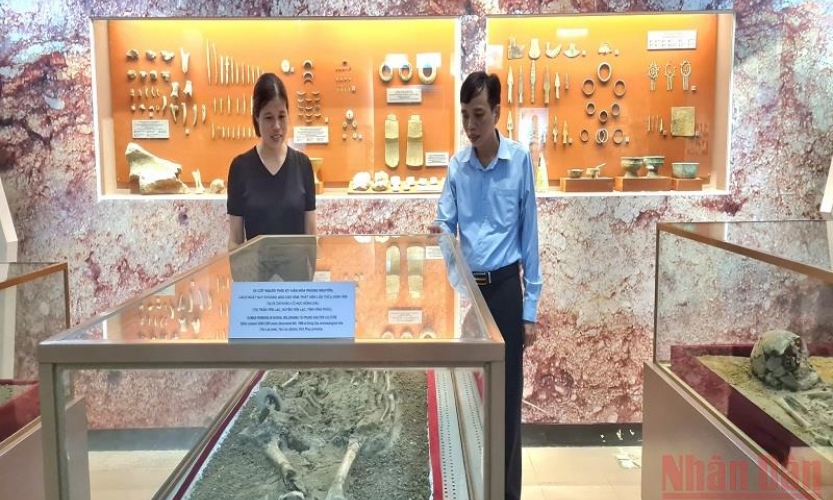 Đưa giá trị Di tích khảo cổ học Đồng Đậu đến với công chúng