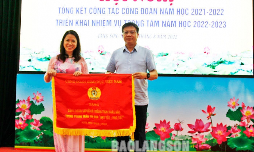 Công đoàn ngành giáo dục tỉnh tổng kết công tác công đoàn năm học 2021 – 2022