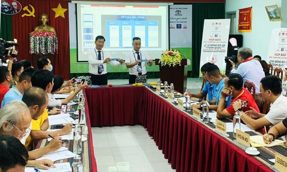 Giải bóng đá U9 toàn quốc Toyota Cup 2022 diễn ra tại Đắk Lắk