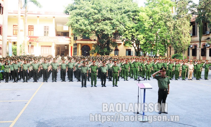 Công an tỉnh: Phát động phong trào thi đua học tập gương dũng cảm, hy sinh của ba chiến sĩ Công an Nhân