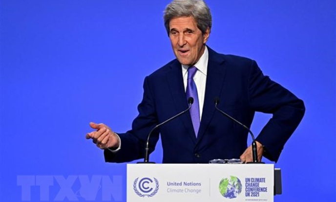 Đặc phái viên Tổng thống Mỹ John Kerry thăm Ai Cập trước thềm COP27