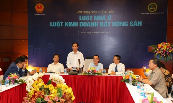 Góp ý sửa đổi Luật Nhà ở, Luật Kinh doanh bất động sản