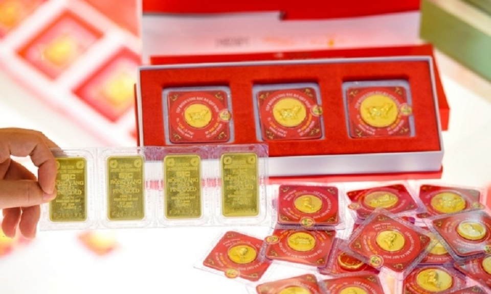 Giá vàng hôm nay 28-9: Giá vàng trong nước “đổ dốc”