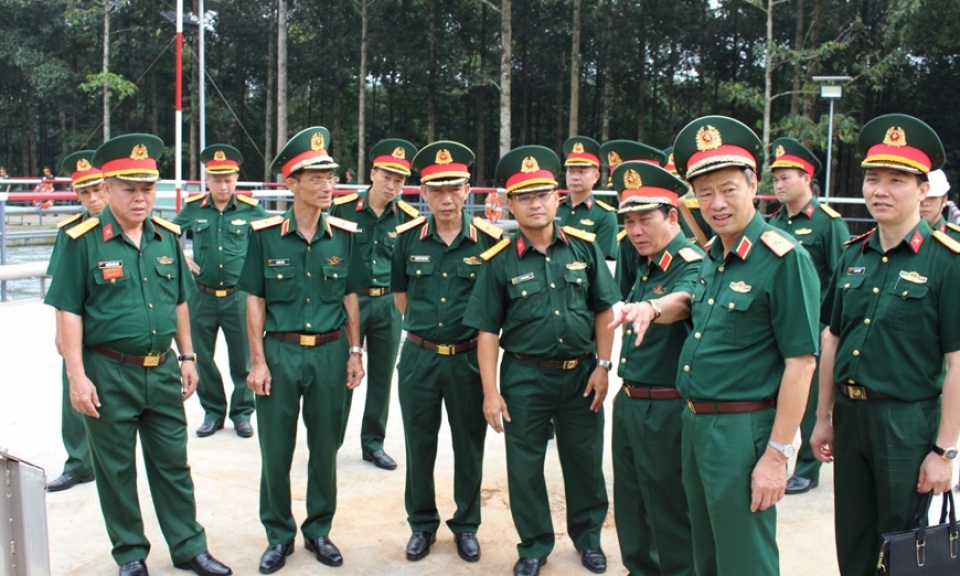 Trường Sĩ quan Lục quân 2 đưa vào sử dụng công trình xử lý nước thải đầu tiên trong toàn quân