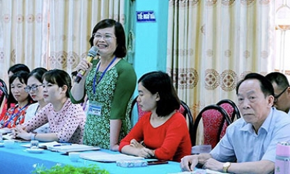 Đảng bộ Trường THPT Hữu Lũng: Đổi mới trong tổ chức sinh hoạt chuyên đề