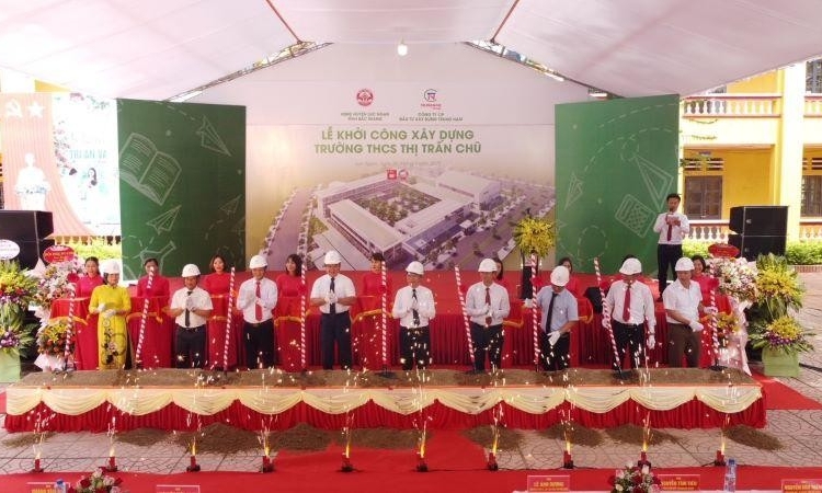 Tài trợ 80 tỷ đồng xây trường học ở Bắc Giang
