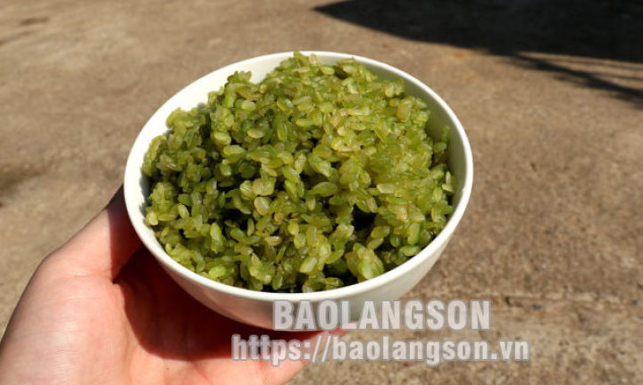 Dẻo thơm hương cốm Tràng Định
