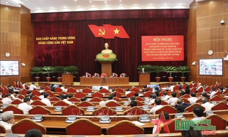 Tổng Bí thư Nguyễn Phú Trọng: Vùng Đông Nam Bộ cần phấn đấu là đầu tàu phát triển của cả nước