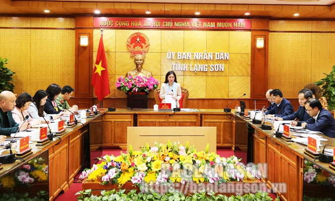 Họp Ban Tổ chức Hội chợ thương mại Việt – Trung (Lạng Sơn năm 2022): Chủ động thực hiện các công việc