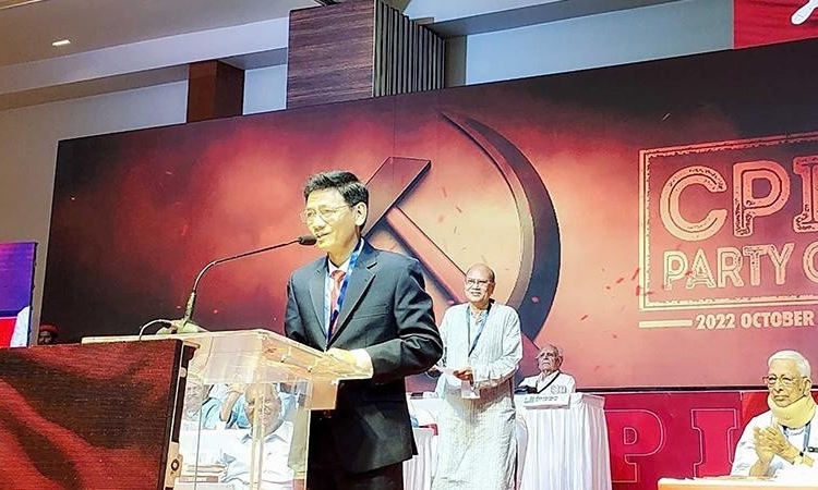 Đoàn đại biểu Đảng ta dự Đại hội Đảng Cộng sản Ấn Độ