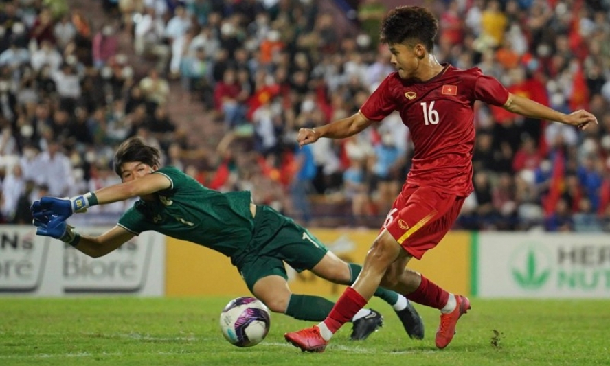 Thắng Thái Lan 3-0, U17 Việt Nam góp mặt tại Vòng chung kết U17 châu Á