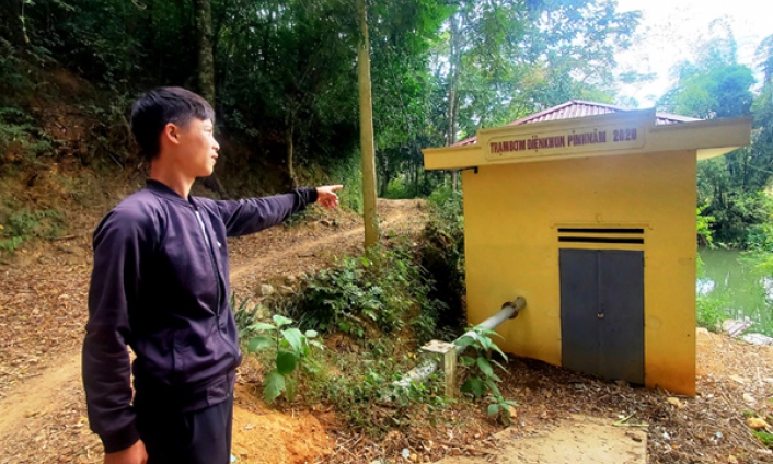 Hoàng Việt: Trạm bơm nước chưa phát huy hết hiệu quả