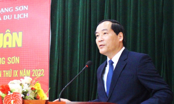 Đoàn thể thao Lạng Sơn xuất quân tham gia Đại hội Thể dục thể thao toàn quốc