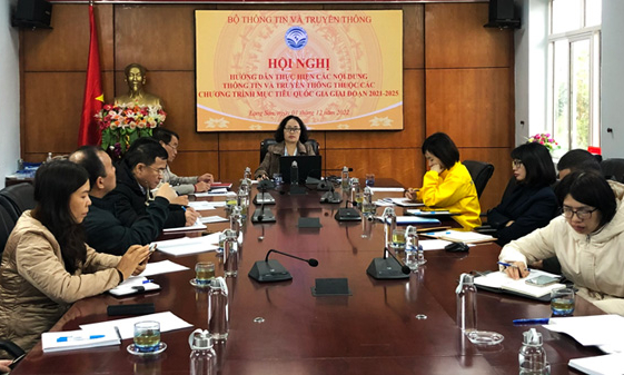 Hướng dẫn thực hiện các nội dung về thông tin truyền thông trong chương trình mục tiêu quốc gia