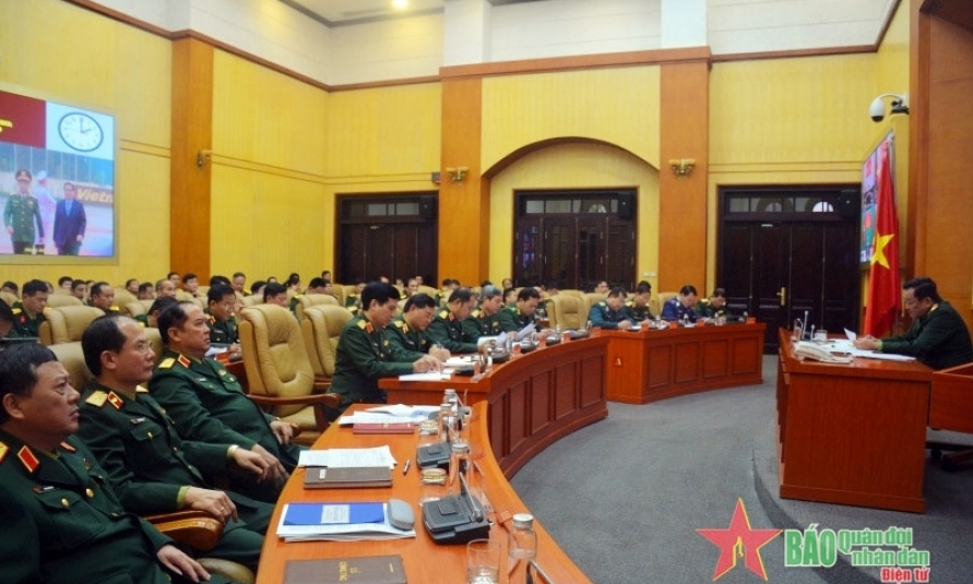 Thượng tướng Võ Minh Lương chủ trì Hội nghị Tổng kết công tác khối các cơ quan tư pháp, thanh tra, pháp