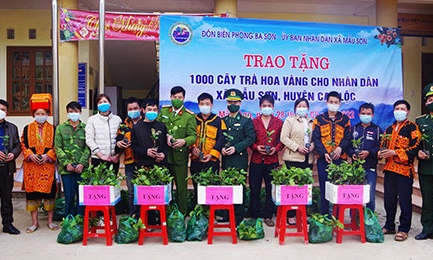 Bộ đội biên phòng tỉnh tham gia xây dựng, củng cố hệ thống chính trị cơ sở