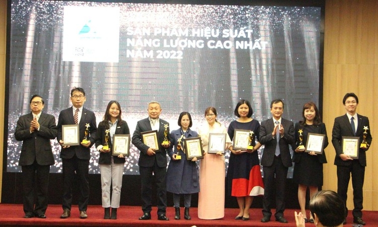 79 sản phẩm được trao giải thưởng Hiệu quả năng lượng năm 2022