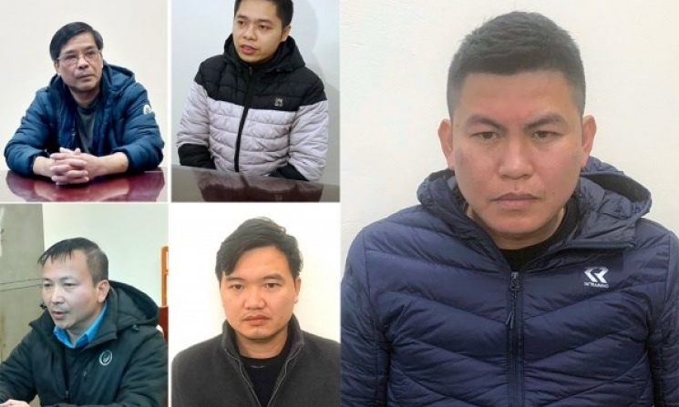Bắt 5 đối tượng sai phạm liên quan đến Trung tâm đăng kiểm ở Nam Định
