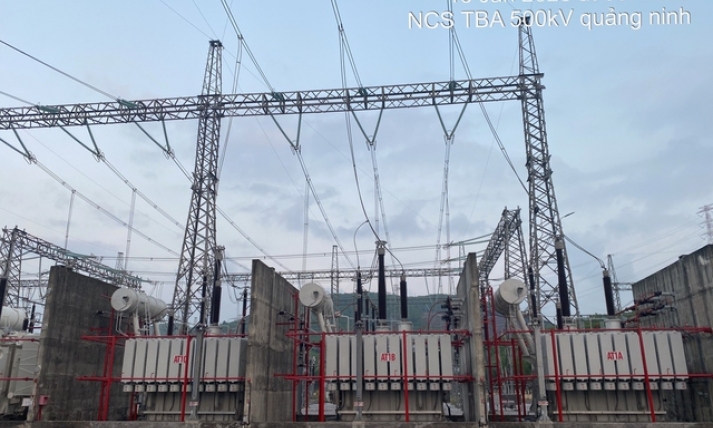 Hoàn thành nâng công suất trạm biến áp 500kV Quảng Ninh