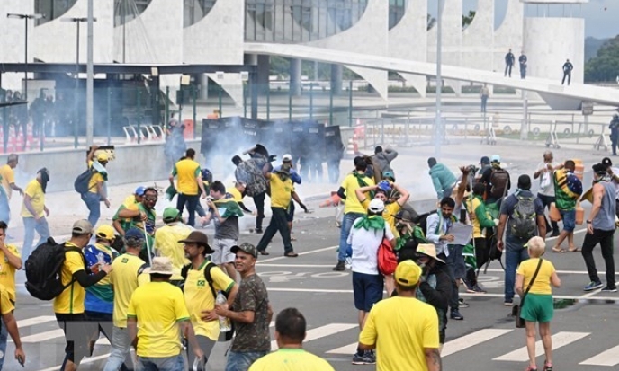 Chính phủ Brazil tăng cường an ninh trước nguy cơ bạo loạn