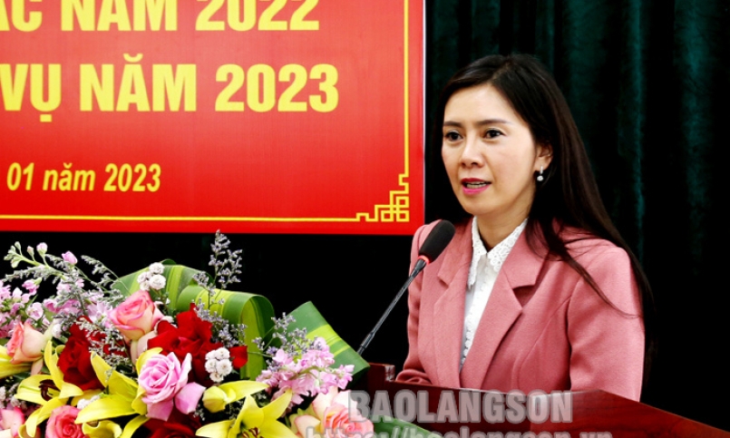 Ban Quản lý Khu Kinh tế cửa khẩu Đồng Đăng - Lạng Sơn tổng kết công tác năm 2022