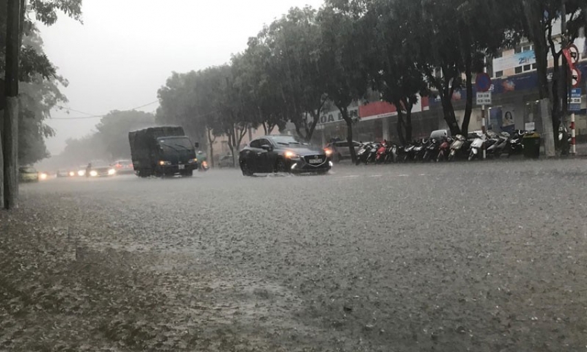 Từ ngày 5-7/1, Trung Bộ và Tây Nguyên mưa to diện rộng