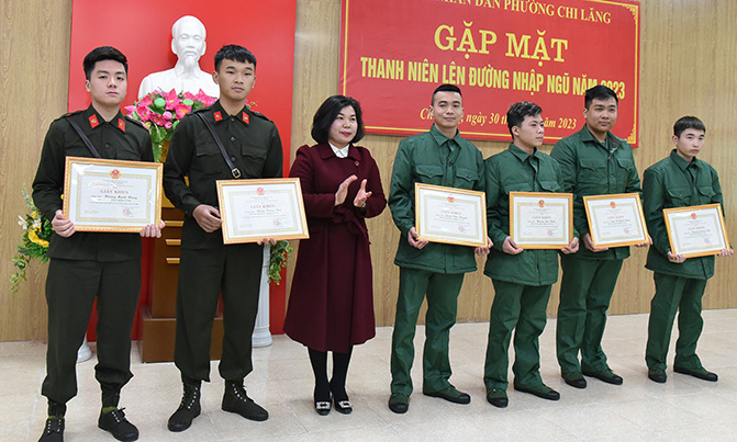 Tuổi trẻ Xứ Lạng vững bước tòng quân