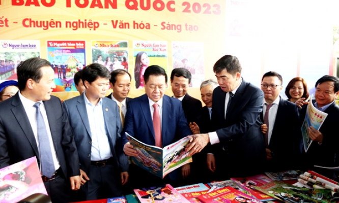 Khai mạc Hội Báo toàn quốc năm 2023: “Đoàn kết - Chuyên nghiệp - Văn hóa – Sáng tạo”