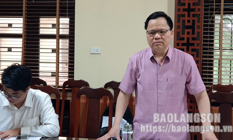 Ban Kinh tế - Ngân sách HĐND tỉnh khảo sát tại Sở GTVT về công tác quản lý nhà nước đối với công trình