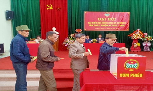 Ghi nhận từ đại hội hội nông dân cấp cơ sở