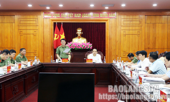 Đoàn kiểm tra số 1 của Đảng uỷ Công an trung ương thông qua dự thảo kết luận kiểm tra thực hiện Chỉ thị