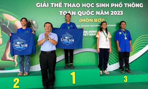 Giải thể thao học sinh phổ thông năm 2023: Đoàn Lạng Sơn đoạt 3 huy chương vàng, 4 huy chương bạc, 3