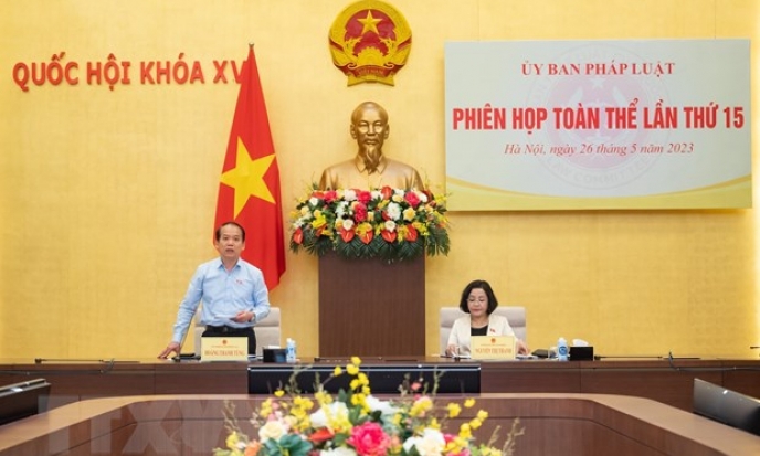 Thẩm tra dự thảo Nghị quyết của Quốc hội về việc lấy phiếu tín nhiệm