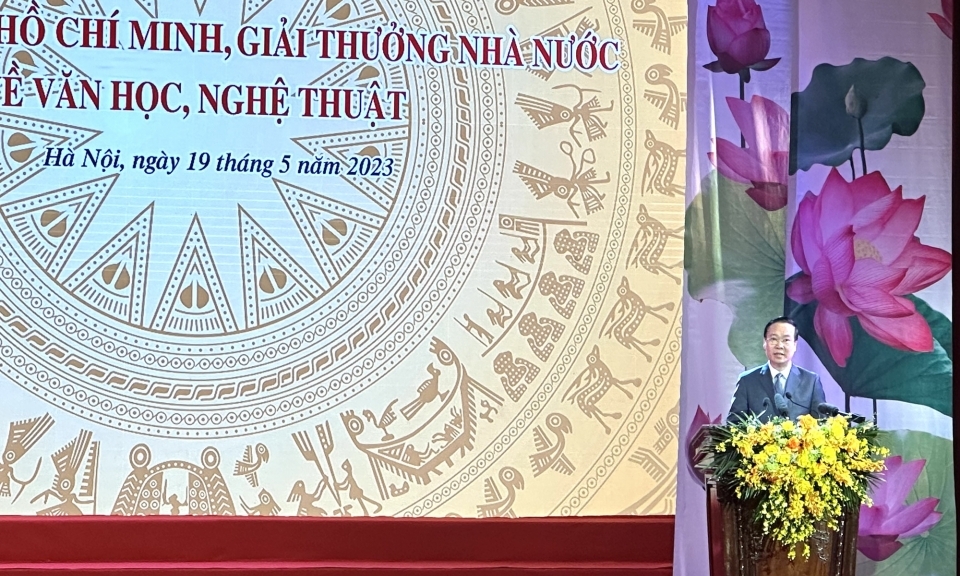 Trao tặng Giải thưởng Hồ Chí Minh, Giải thưởng Nhà nước về văn học, nghệ thuật năm 2022 tặng 128 tác