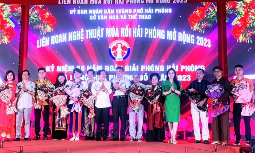 Khai mạc Liên hoan múa rối Hải Phòng mở rộng năm 2023