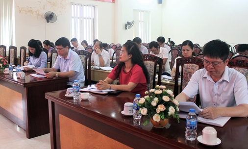 Đảng ủy Khối các cơ quan tỉnh: Sơ kết công tác tuyên truyền miệng và thông tin tình hình kinh tế - xã