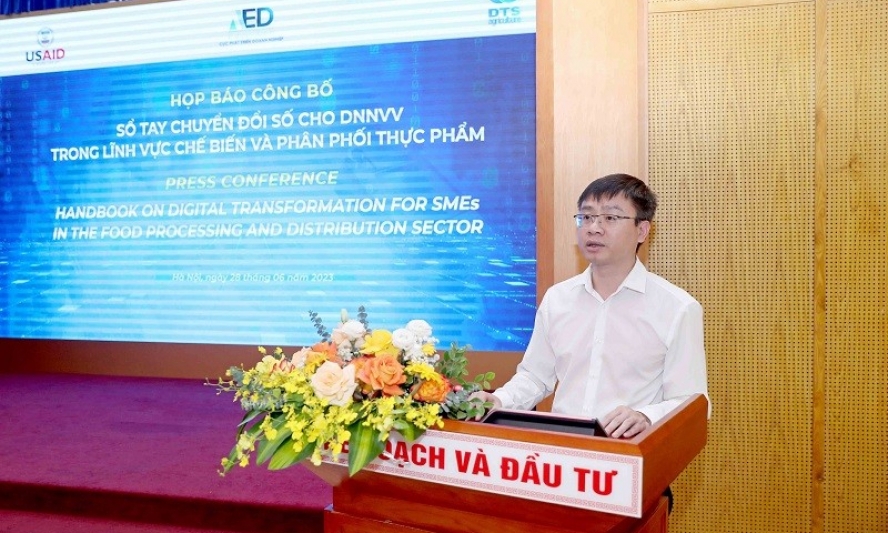 Ra mắt Sổ tay chuyển đổi số cho doanh nghiệp nhỏ và vừa trong lĩnh vực chế biến, phân phối thực phẩm