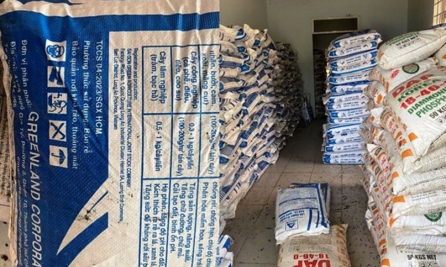 Đắk Nông bắt giữ gần 80 tấn phân bón giả