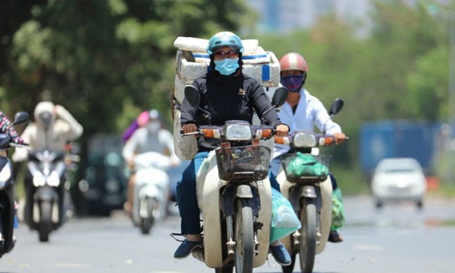 Bắc Bộ ngày nắng nóng, chiều tối và đêm có mưa dông