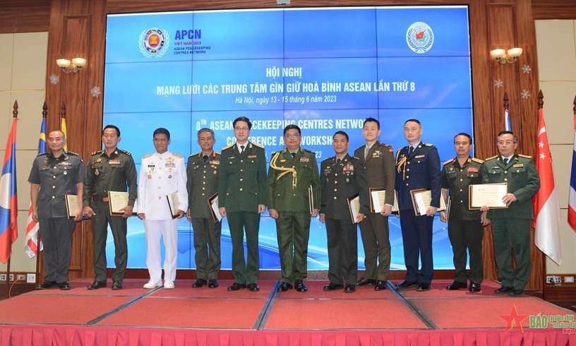 Bế mạc Hội nghị Mạng lưới các trung tâm gìn giữ hòa bình ASEAN lần thứ 8